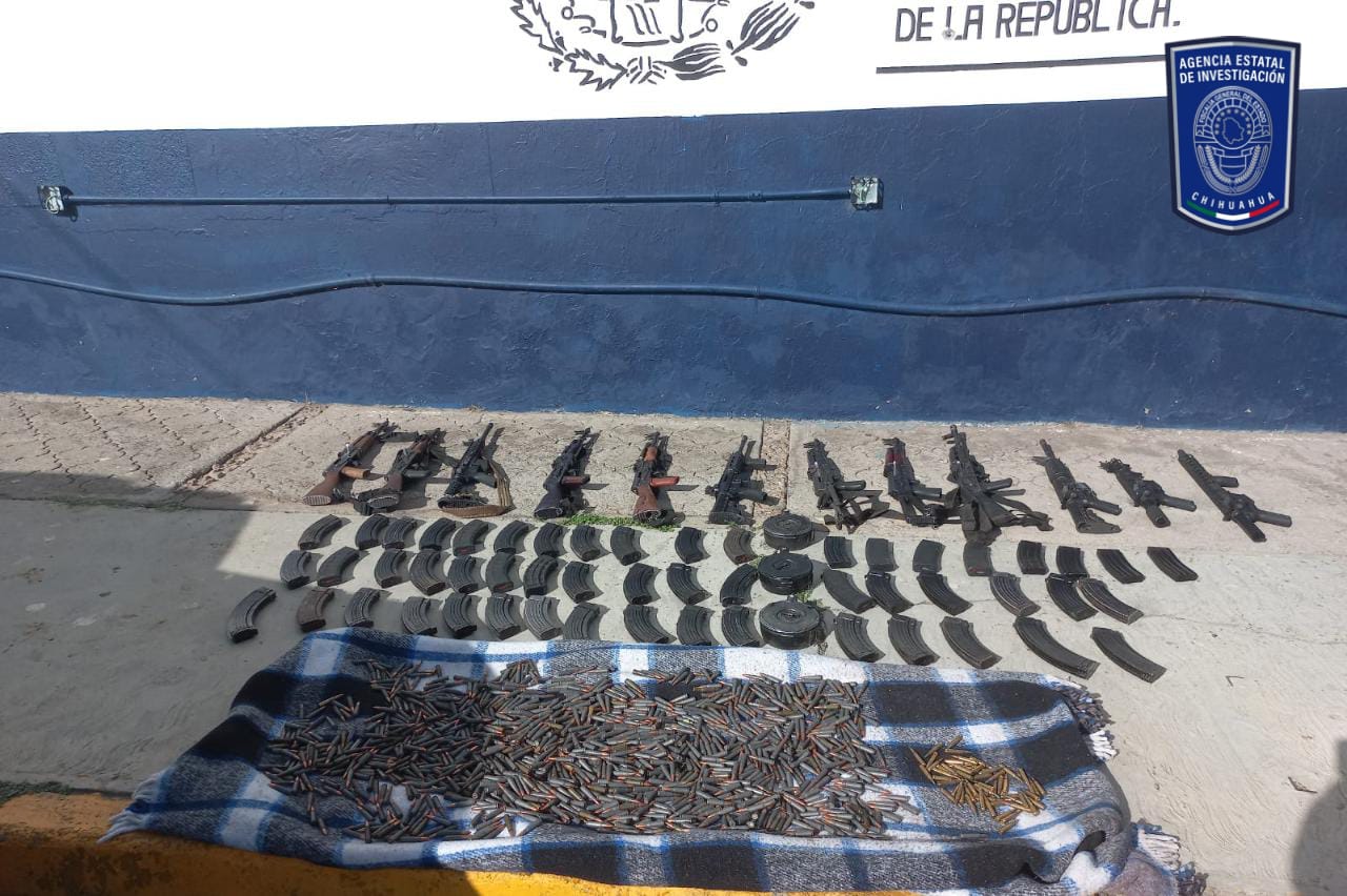 Asegura Operativo Conjunto Armas De Fuego Y Cientos De Cartuchos